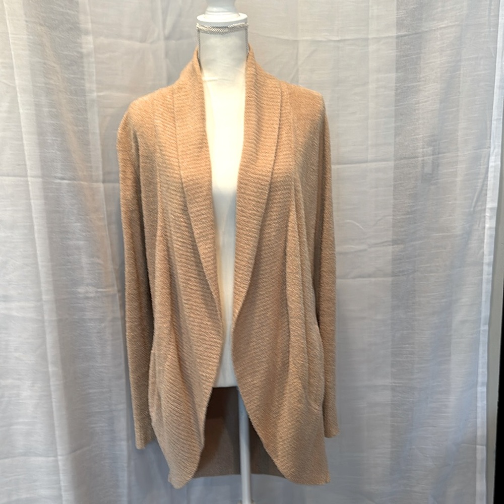Barefoot Dreams Cozy Chic Lite Cardigan Camel S/XS